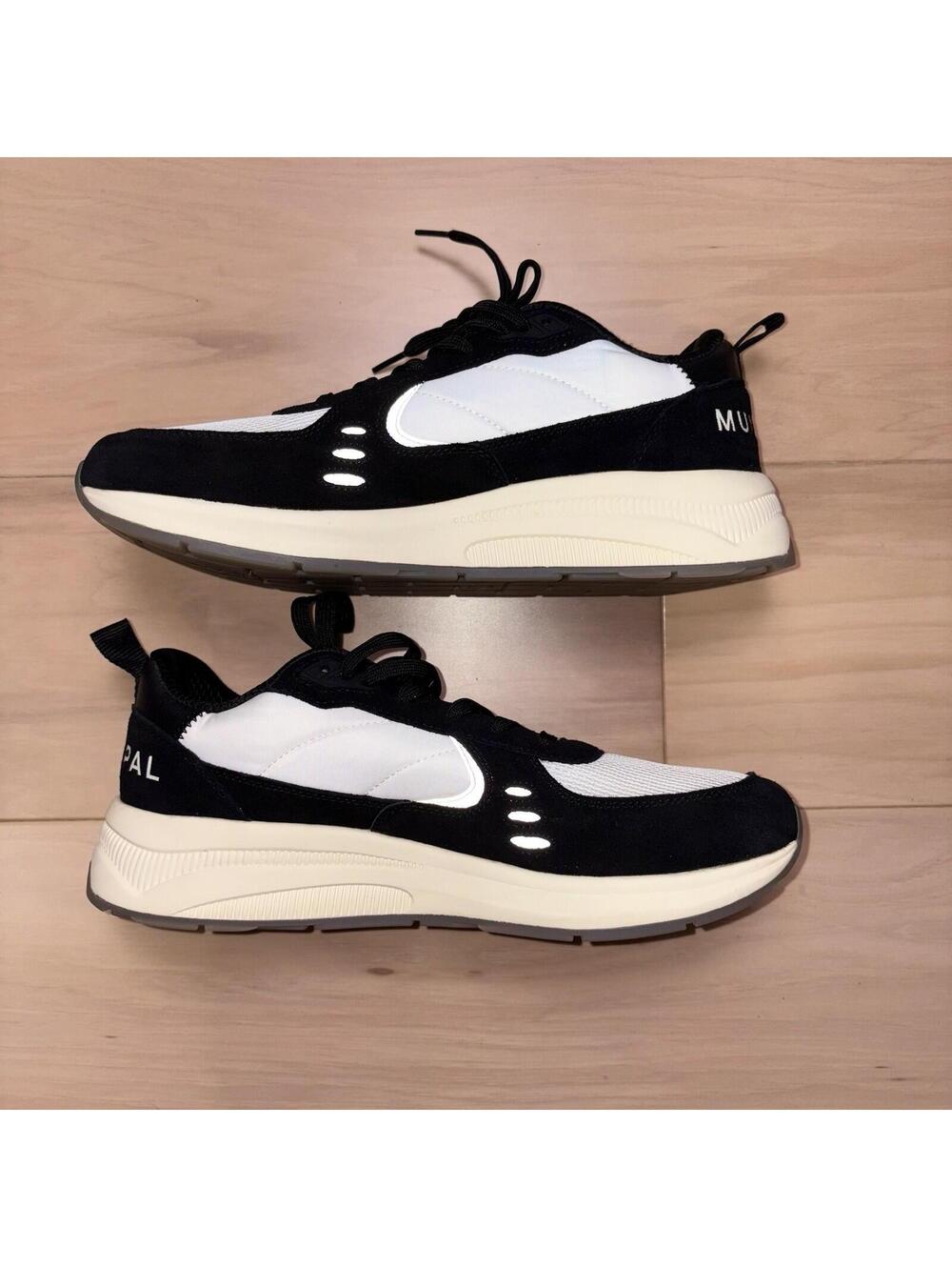 Municipal Origin M.Float Sneakers White Black Natural Men’s Size 11.5 Shoes - Picture 3 of 8